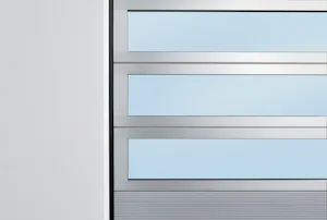 Vision slats are available in clear or tinted
