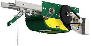 Longue Durée de Vie et Haute Efficacité Un opérateur de chariot robuste et à faible hauteur libre est conçu pour une utilisation continue et est standard sur les modèles LSS et LS CV 42.