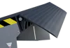 Nivelador de muelle extendido para su colocación