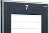 Dock header with number