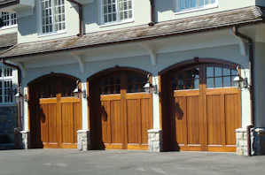 Wood - Heritage Classic™ C-Series Handcrafted by skilled artisans from select woods such as cedar, tight knot cedar, redwoods, knotty alder, VG fir, meranti, and other fine woods, the Heritage Classic™ is one of finest carriage house...