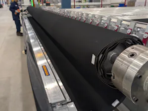 1. Automated Barrel-Roll Tube Fabrication
The... 1. Automated Barrel-Roll Tube Fabrication
The Technology:Mag-lift remote-controlled hoists enable completely hands-off handling of extremely heavy roll tubes. Automated measuring and cutting systems...