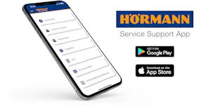 Exclusive Dealer Hörmann Service Support App
