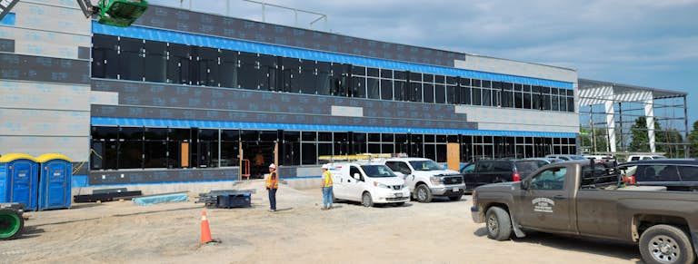 Hörmann Oro-Medonte construction site progress