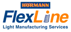 Built to Last, Made to Perform FlexLine Light Manufacturing Services Graphic