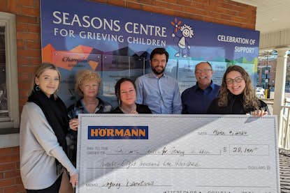 Seasons Centre for Grieving Children check presentation Seasons Centre for Grieving Children check presentation